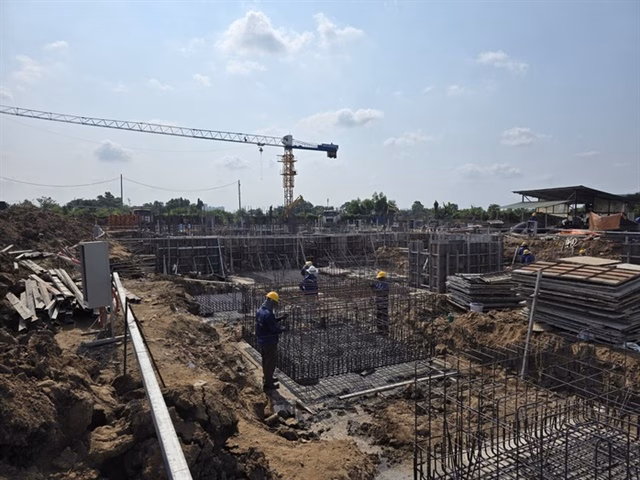 Một dự án nhà ở xã hội đang triển khai tại TPHCM, kỳ vọng sẽ tăng tốc nhờ cơ chế pháp lý mới.