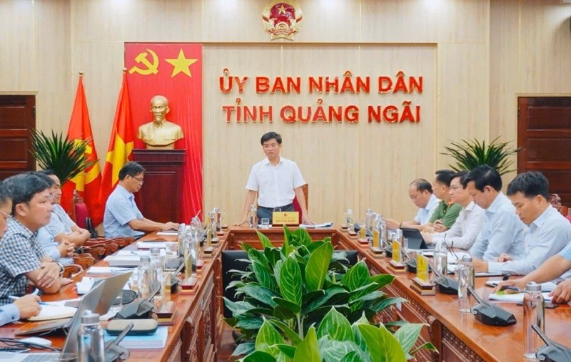 Lãnh đạo UBND tỉnh Quảng Ngãi chỉ đạo tháo gỡ Dự án Khu đô thị công nghiệp Dung Quất.