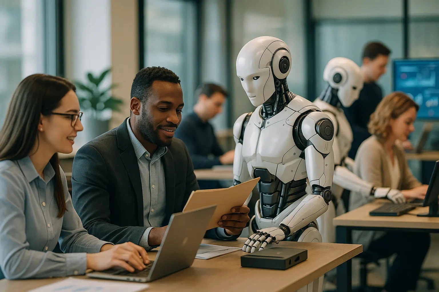 AI đóng vai trò hỗ trợ hơn là thay thế hoàn toàn các vị trí công việc trong ngắn hạn.